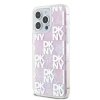 DKNY DKHCP15XLCPEPP iPhone 15 Pro Max 6.7  różowy/pink hardcase Liquid Glitter Multilogo
